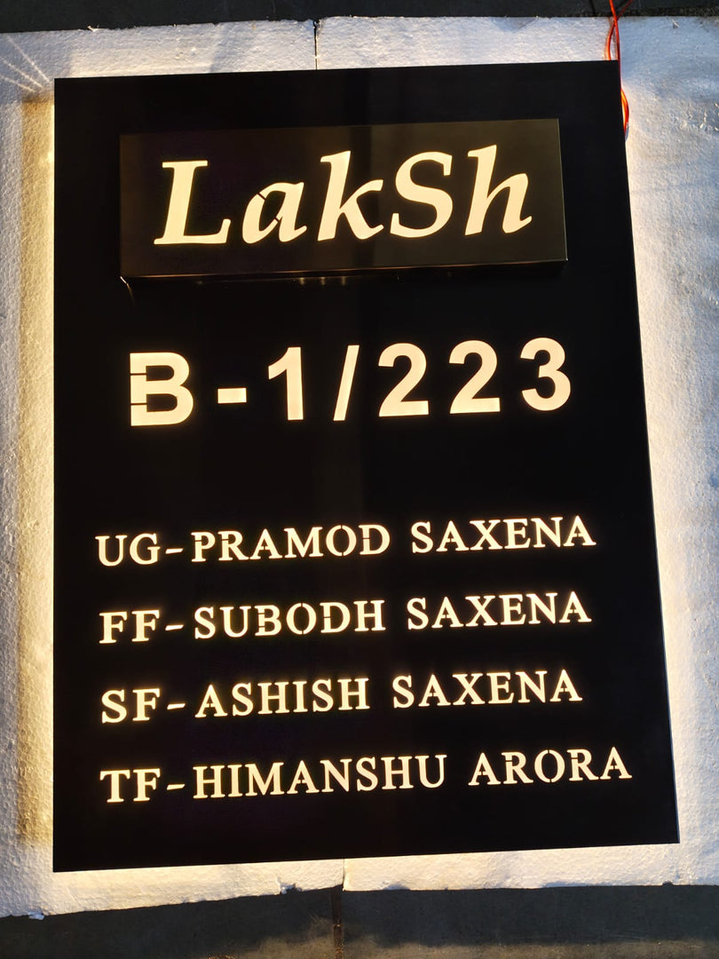 3D S.S 24 X 36 INCH TITANIUM BLACK MATTE ( laksh) 24 X28, 24 X 32, 24 X 40, 24 X 44 (Copy)